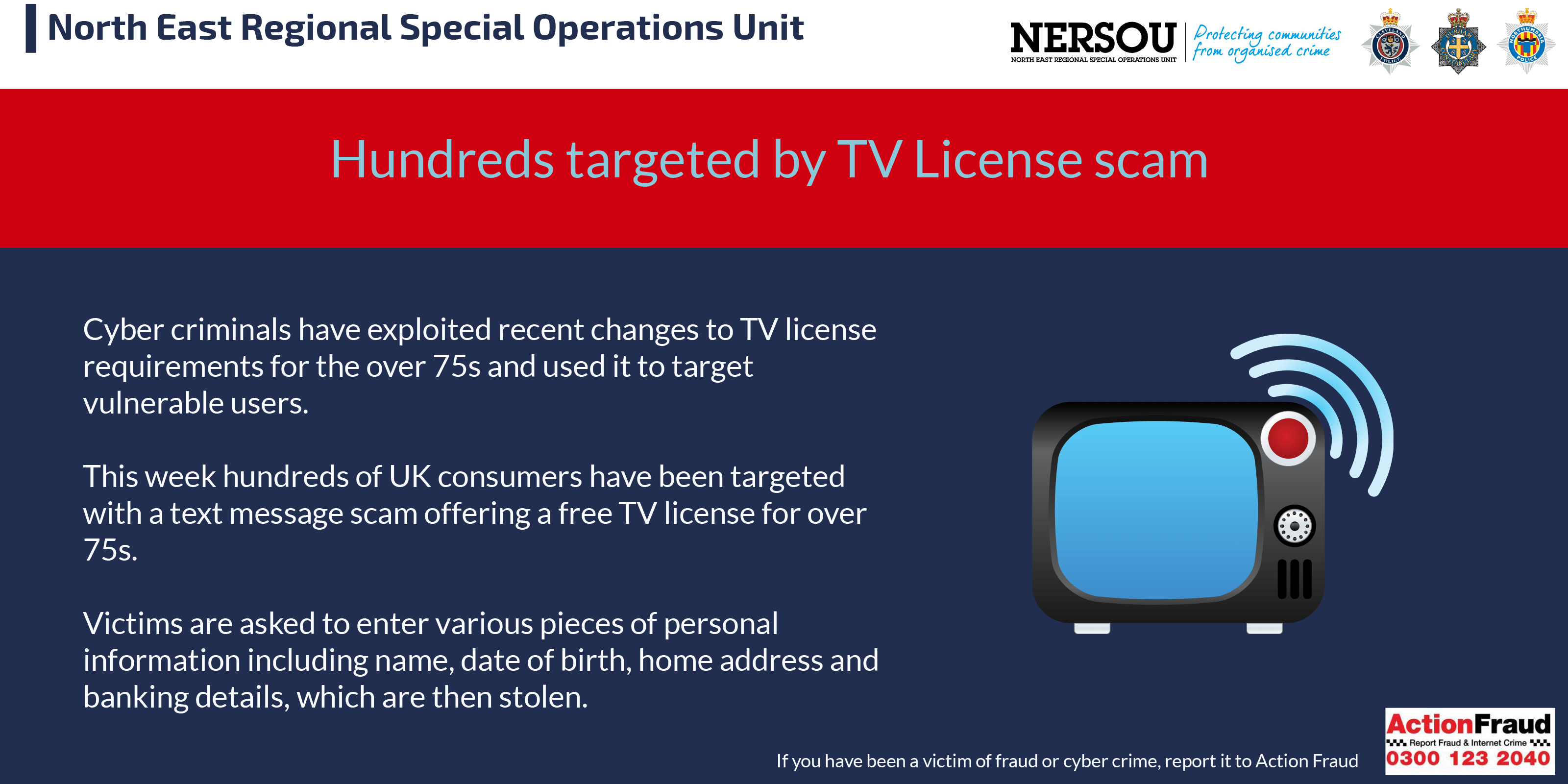 Hundreds Targeted By Tv License Scam