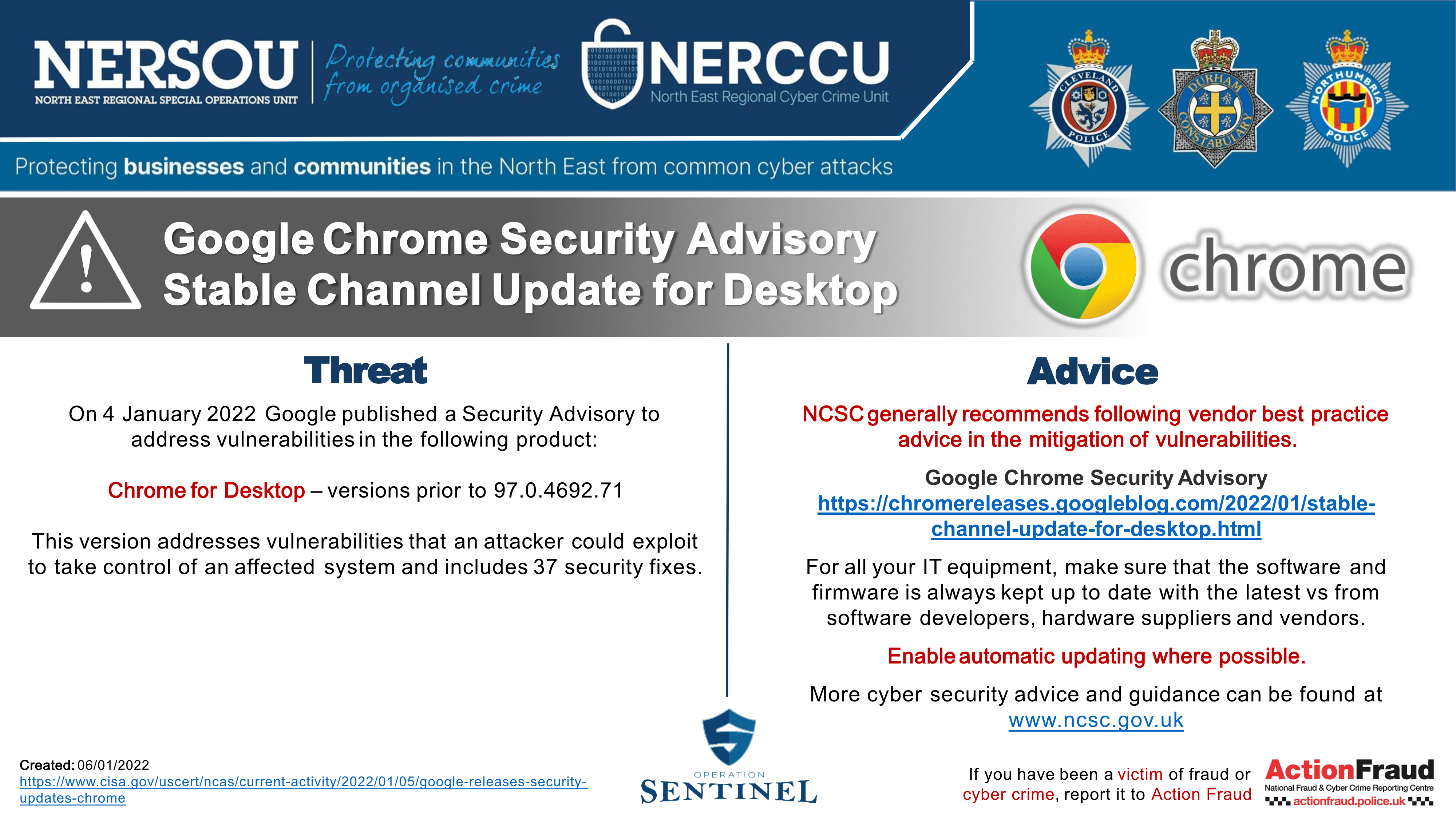 Google Chrome Security Advisory